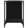 vidaXL TV-Schrank Schwarz 153x37x50 cm Holzwerkstoff