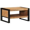 vidaXL Couchtisch 70x50x38 cm Massivholz Akazie