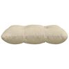 vidaXL Sitzkissen 4 pcs Creme 40 x 40 x 12 cm Stoff