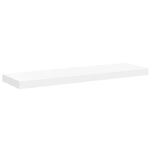 vidaXL Schweberegal Wei&szlig; 80x23,5x3,8 cm MDF