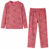 Kinderpyjama mit Langen &Auml;rmeln Altrosa 92