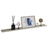 vidaXL Wandregale 4 Stk. Betongrau 115x9x3 cm