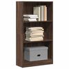 vidaXL B&uuml;cherregal Braun Eichen-Optik 60x24x109 cm Holzwerkstoff