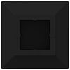 vidaXL Endkappen 10909 pcs Schwarz 15 x 15 x 15 mm PP
