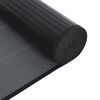 vidaXL Teppich Rechteckig Schwarz 70x400 cm Bambus
