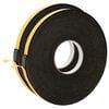 vidaXL Selbstklebendes Schaumstoffband 2 pcs Schwarz 20mm x 10m