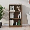 vidaXL B&uuml;cherregal Braun Eiche 60x24x109 cm Holzwerkstoff