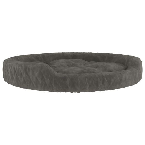 vidaXL Hundebett Dunkelgrau 110x90x23 cm Pl&uuml;sch
