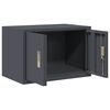 vidaXL Aufbewahrungsschrank Anthrazit 60 x 40 x 40 cm Stahl