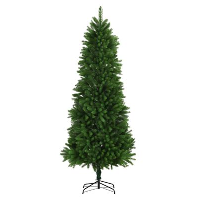 vidaXL Künstlicher Weihnachtsbaum Naturgetreue Nadeln 240 cm Grün