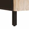 vidaXL Sideboard mit T&uuml;r Wei&szlig;e gewaschene Oberfl&auml;che 40 x 33 x 75 cm