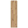 vidaXL Schuhregal Artisan-Eiche 60x25x100 cm Holzwerkstoff