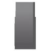 vidaXL Regalschrank Hochglanz-Grau 60x26x60 cm Holzwerkstoff