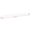 vidaXL Wandregale 2 Stk. Schwarz 100x9x3 cm