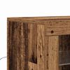 vidaXL LED-Sideboard 2 pcs Altholz 41 x 37 x 67 cm Holzwerkstoff
