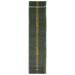 vidaXL Sands&auml;cke 100 pcs Gr&uuml;n 120 x 27 cm HDPE