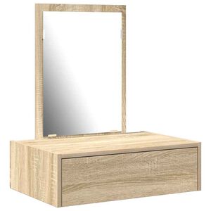 vidaXL Schminktisch Braun 60 x 40 x 70 cm Holzwerkstoff