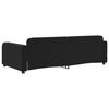 vidaXL Tagesbett Schwarz 100x200 cm Samt
