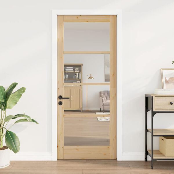 vidaXL Interior T&uuml;r ORKDAL Braun 83 x 202 cm