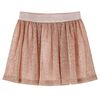 Kinderrock mit Glitzer Zartrosa 92