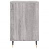 vidaXL Schuhregal Grau Sonoma 102x36x60 cm Holzwerkstoff