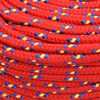 vidaXL Bootsseil Rot 6 mm 25 m Polypropylen