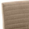 vidaXL Esszimmerst&uuml;hle 2 Stk. Taupe Stoff