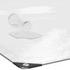 vidaXL Transparente Plane mit &Ouml;sen 10x10 m Polyethylen