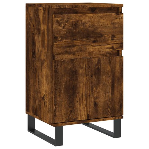 vidaXL Sideboard Räuchereiche 40x35x70 cm Holzwerkstoff