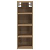 vidaXL H&auml;ngeschrank Riga Artisan-Eiche 20x29,5x60 cm Holzwerkstoff