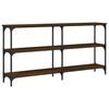 vidaXL Konsolentisch Braun Eichen-Optik 150x29x75 cm Holzwerkstoff