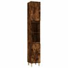 vidaXL Badschrank R&auml;uchereiche 30x30x190 cm Holzwerkstoff