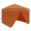 vidaXL Pavillon-Zelt Orange 243 x 243 x 251 cm Stoff