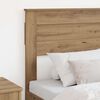 vidaXL Kopfteil Artisan-Eiche 75 cm Holzwerkstoff