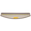 vidaXL Selbstklebende Treppenschoner 15 pcs Braun 65 x 21 x 4 cm