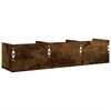 vidaXL Wandschrank R&auml;uchereiche 75x18x16,5 cm Holzwerkstoff