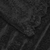 vidaXL Wohndecken 6 pcs Schwarz 150 x 130 cm Fleece