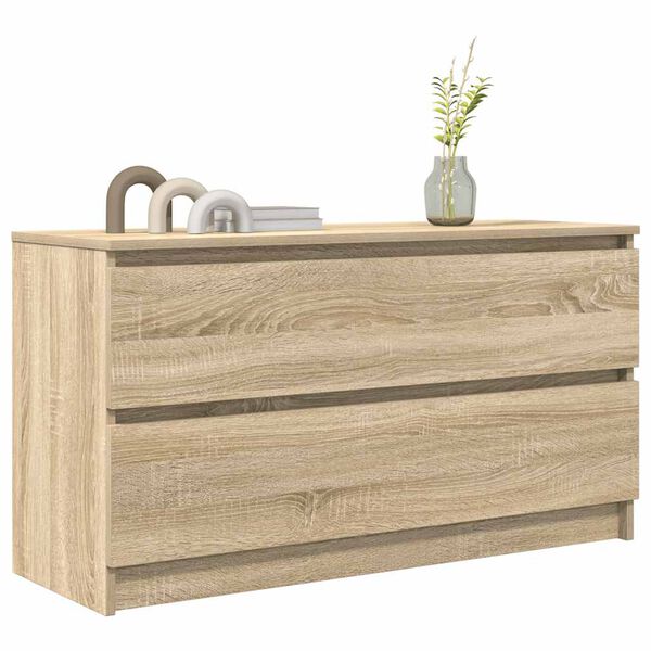 vidaXL TV-Schrank Sonoma-Eiche 100x35x54 cm Holzwerkstoff