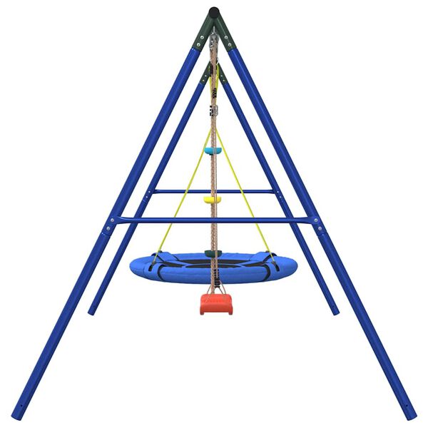 vidaXL Schaukel-Set mit Schaukelsitz Kletterschaukel und Nestschaukel