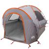 vidaXL Autozelt Grau und Orange 200 x 170 x 170 cm Polyester und Stahl