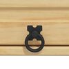 vidaXL Schrank SKI Honigbraun 60 x 32 x 40 cm Massives Kiefernholz