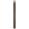 vidaXL Bartischbeine U-Form 2 Stk. Naturstahl 60x(90-91) cm Stahl