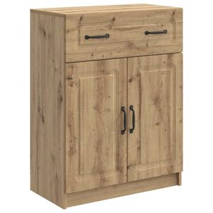 vidaXL Sideboard Artisan-Eiche 66 x 34,5 x 87 cm Holzwerkstoff