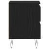 vidaXL Nachttisch 2 pcs Schwarze Eiche 40 x 35 x 50 cm Holzwerkstoff
