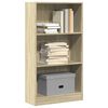vidaXL B&uuml;cherregal Sonoma-Eiche 60x24x109 cm Holzwerkstoff