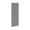 vidaXL Plissee Anthrazit 50x100 cm Stoffbreite 49,4 cm Polyester