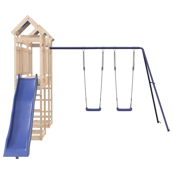 vidaXL Spielturm Massivholz Kiefer