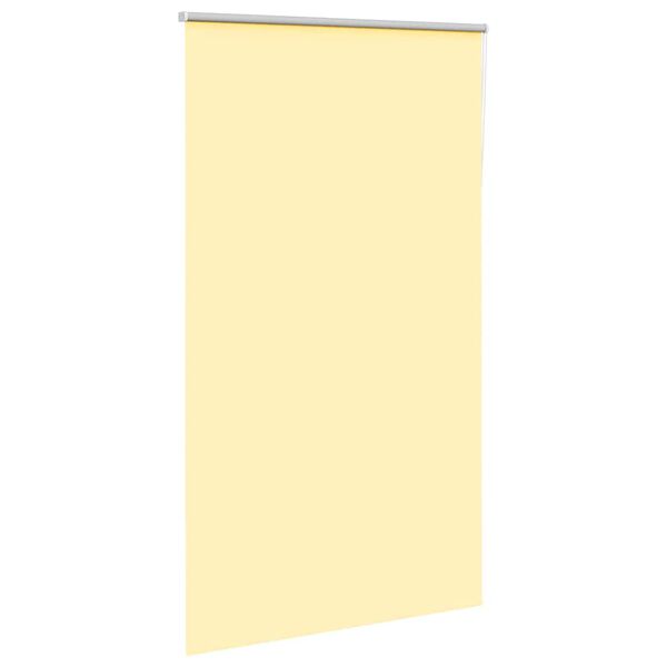 vidaXL Verdunkelungsrollo Gelb 140x230cm Stoffbreite 136,6cm Polyester