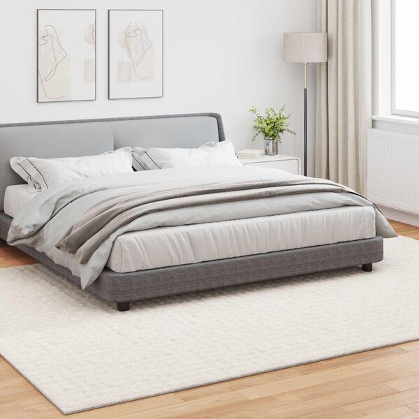 vidaXL Bereichsteppiche Rechtwinklig Creme 340 x 240 cm