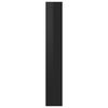 vidaXL B&uuml;cherregal Hochglanz-Schwarz 40x30x189 Holzwerkstoff
